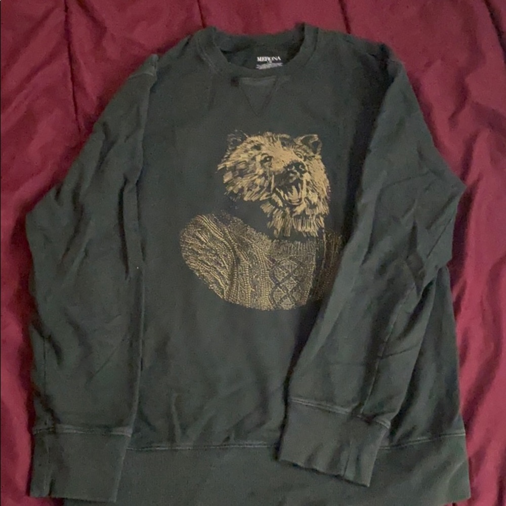 Merona bear sweater